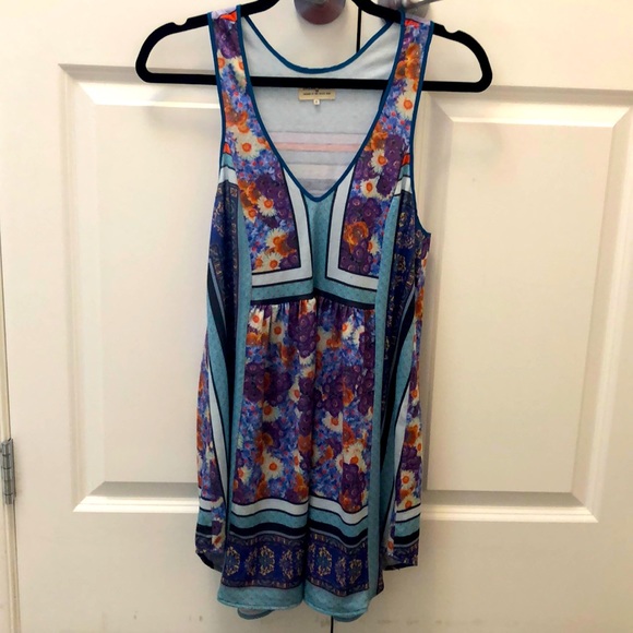 Anthropologie Dream Daily boho tunic tank - Picture 1 of 6